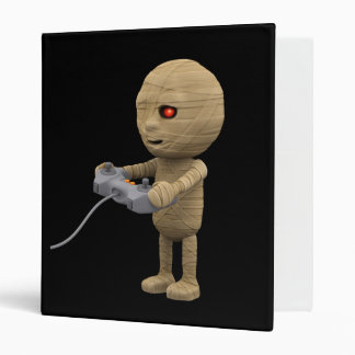 3d mummy videogamer (Any Colour U Like!) Binder