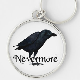 3D Nevermore Raven Keychain
