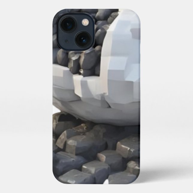  3D Number Design for New Year 2026 iPhone Case (Back)