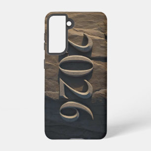 3D Number Design for New Year 2026 Samsung Galaxy Case