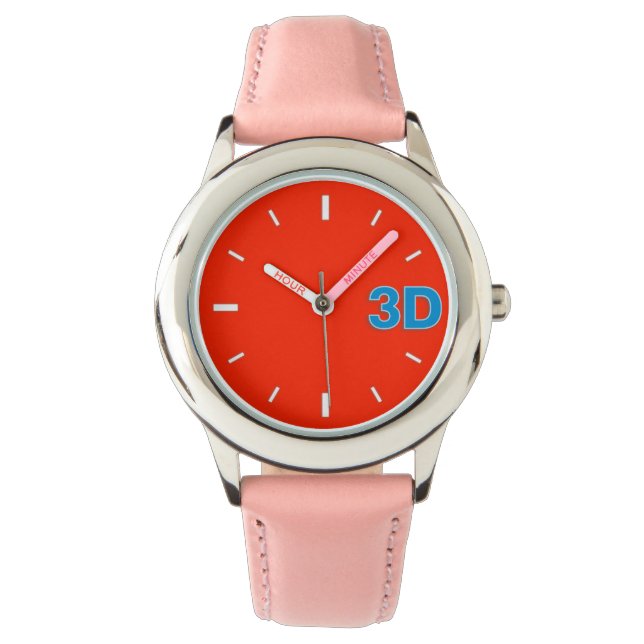 3D O'Clock 2. Watch (Front)