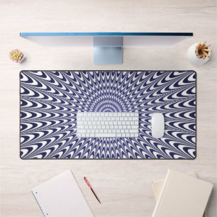 3D Optical Illusion Desk Mat – Realistic Modern