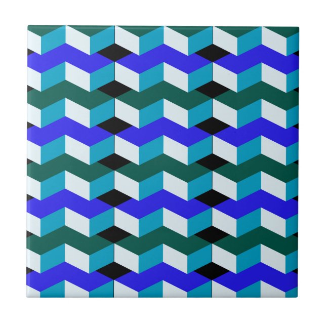 3d optical illusion tile (Front)