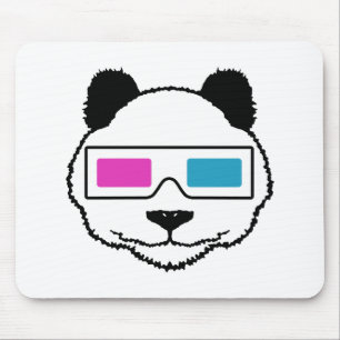 3D Panda Mouse Pad