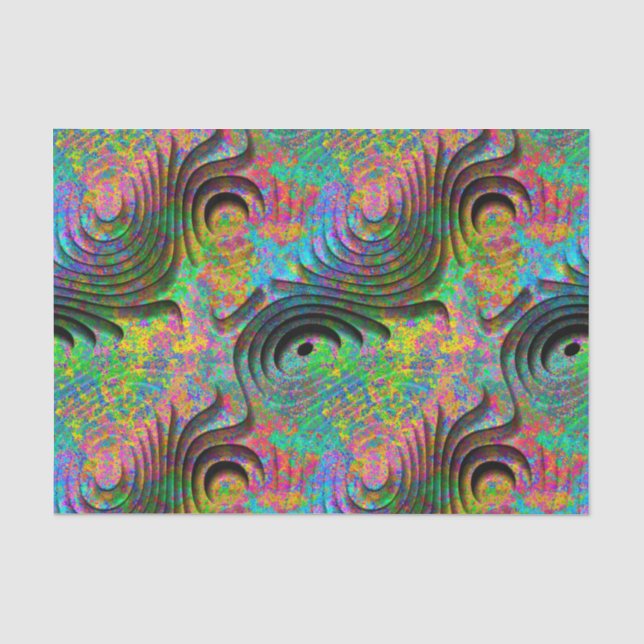 3D Patterns 2 Tissue Paper (Front)