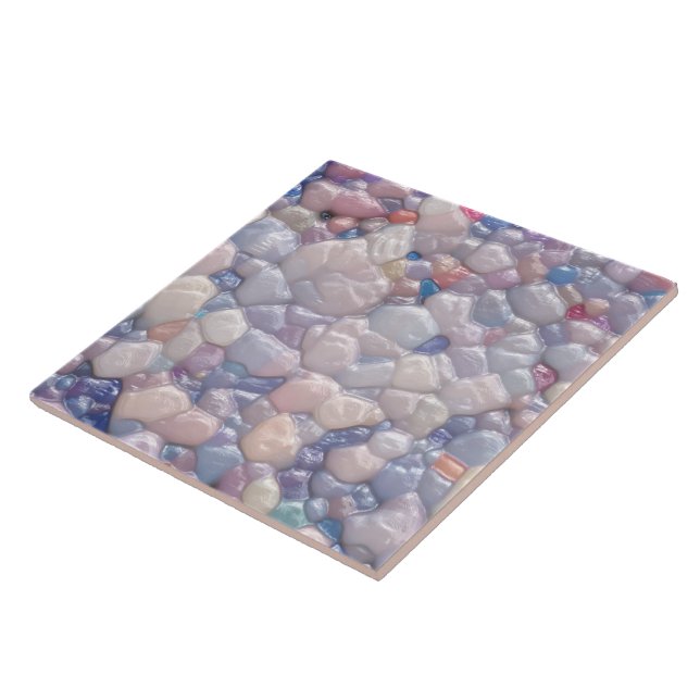 3D Pebble Surface Tile (Side)