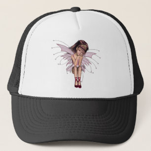 3D Pink Pixie 3 Trucker Hat