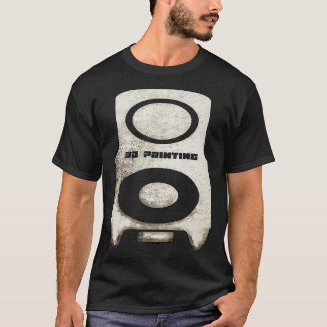 3D Printer hot end artwork  2 T-Shirt (Front)
