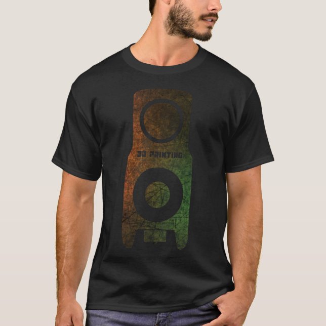 3D Printer hot end artwork  4 T-Shirt (Front)