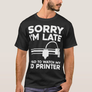 3D Printing Art For Men Women 3D Printer Lover 3D  T-Shirt
