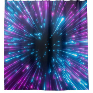 3d, purple fireworks, big bang, galaxy, abstract c