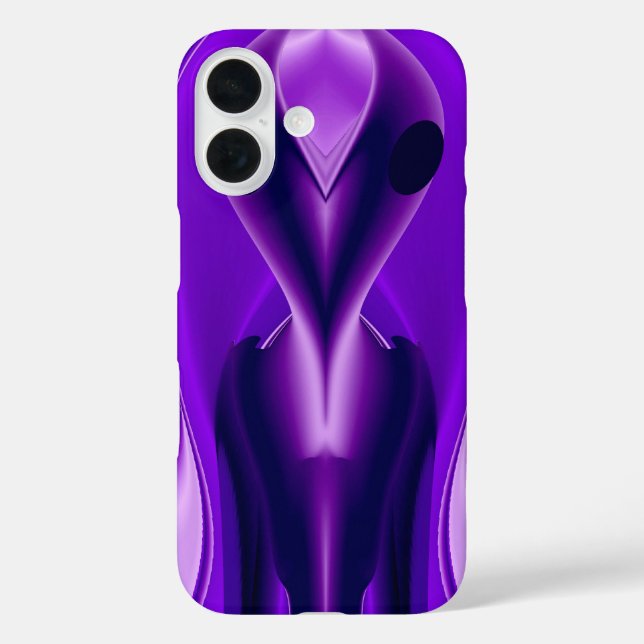 3D Purple Rainbow Dreams , Alien Case-Mate iPhone Case (Back)