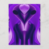 3D Purple Rainbow Dreams , Alien