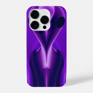 3D Purple Rainbow Dreams , Alien iPhone 14 Pro Case