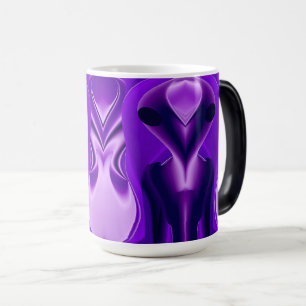 3D Purple Rainbow Dreams , Alien Magic Mug