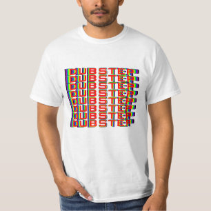 3D Rainbow Dubstep Tee Shirt