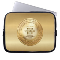 3D Realistic Gold Medal Custom Editable Award