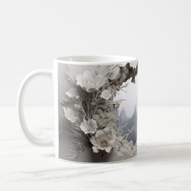 3D Redwood Forest" Mug Wrap Sublimation (Gauche)