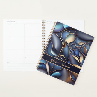 3D Refueling pattern blue gold Planner