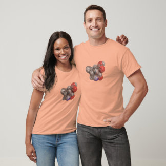 3D rendered Kainic acid molecule T-shirt