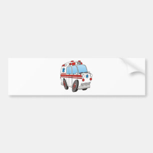 3D Rescue Bumper Sticker