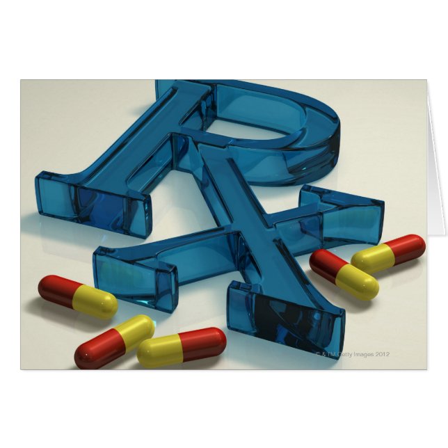 3D RX symbol with capsules (Front Horizontal)