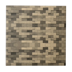 3D sand colours bricks Tile