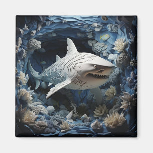 3D Shark  Magnet