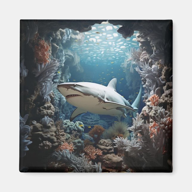 3D Shark Magnet (Front)