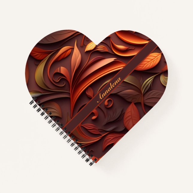 3D sheets and refills Notebook (Front)