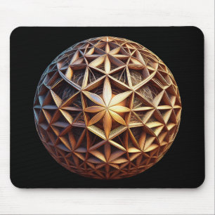 3D Sierpinski Gasket Fractal Mouse Pad