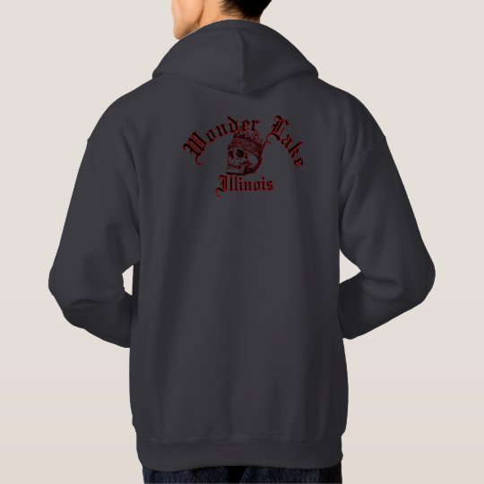 3D Skull Men's Basic Hooded Sweatshirt