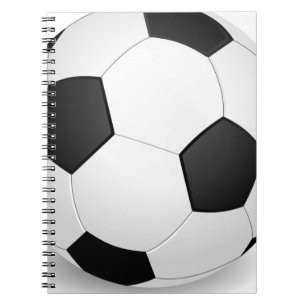 3D Soccer Ball Notebook