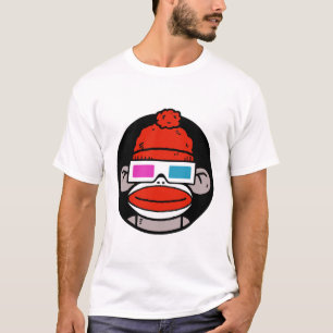 3D Sock Monkey T-Shirt