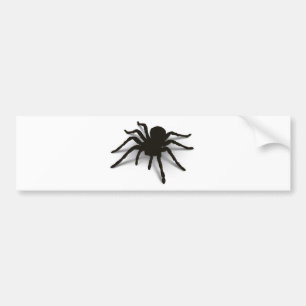 3D Spider Bumper Sticker