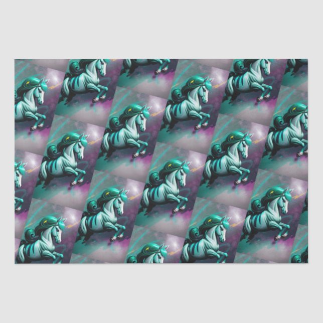 3D Spirit Pony 24 Tissue Paper (Front)
