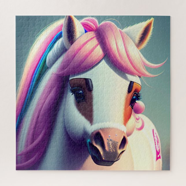 3D Spirit Pony 2 Jigsaw Puzzle (Vertical)