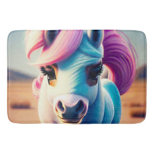 3D Spirit Pony 4 Bath Mat