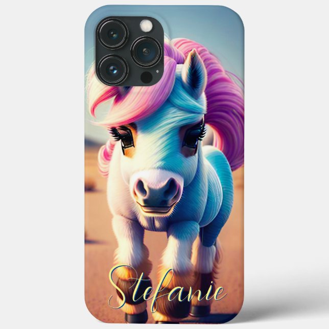 3D Spirit Pony 4 Case-Mate iPhone Case (Back)
