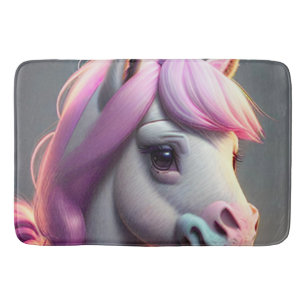 3D Spirit Pony 5 Bath Mat