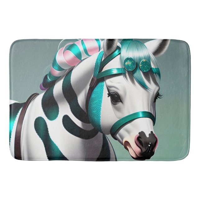 3D Spirit Pony 7 Bath Mat (Front)