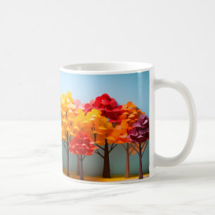 3D tree Coffee Mug