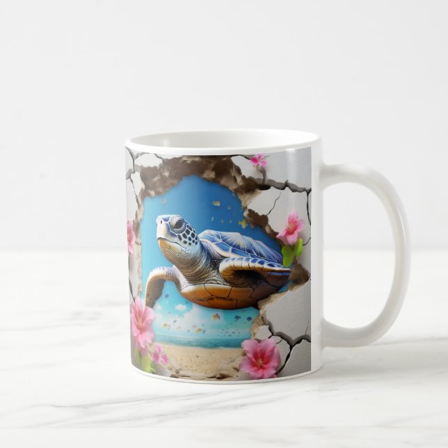 3D turtle mug (Right)