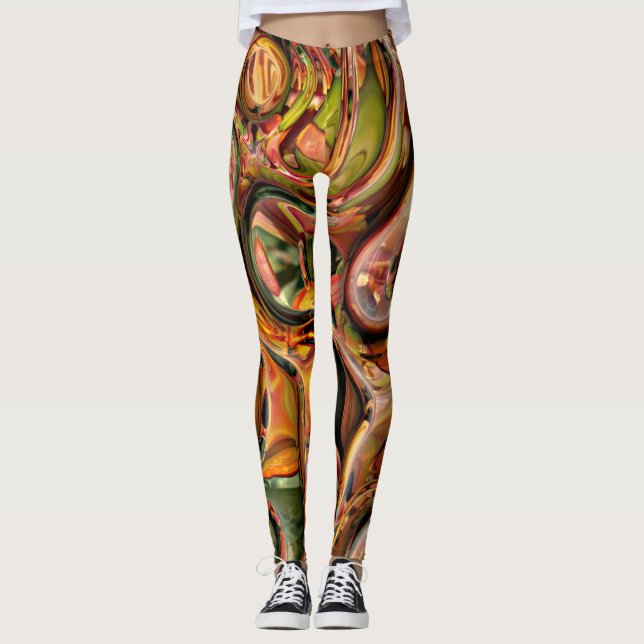 3d twist 02 leggings (Front)