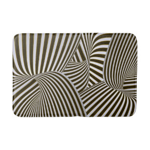 3D Twists Bath Mats