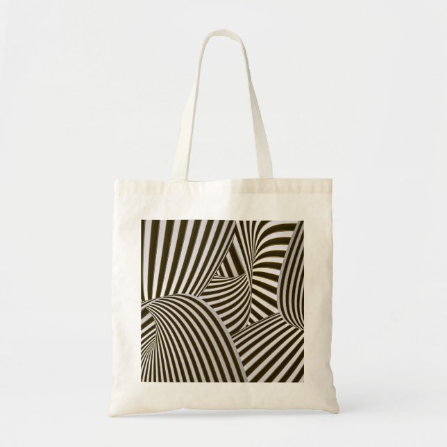 3D Twists Tote Bag (Front)