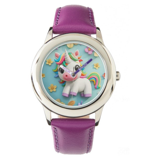 3D Unicorn Kid Watch (Front)