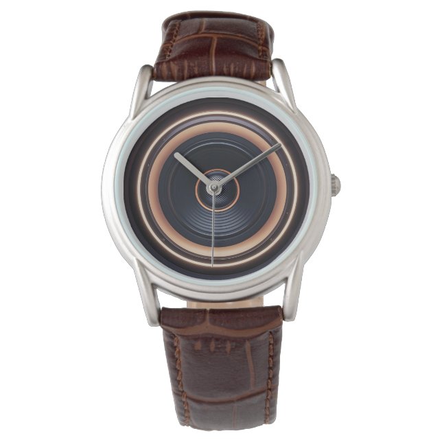 3D Varnished Subwoofer Face Watch (Front)