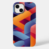 3D Vibrant Geometric Pattern 2