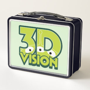 3D Vision Metal Lunch Box